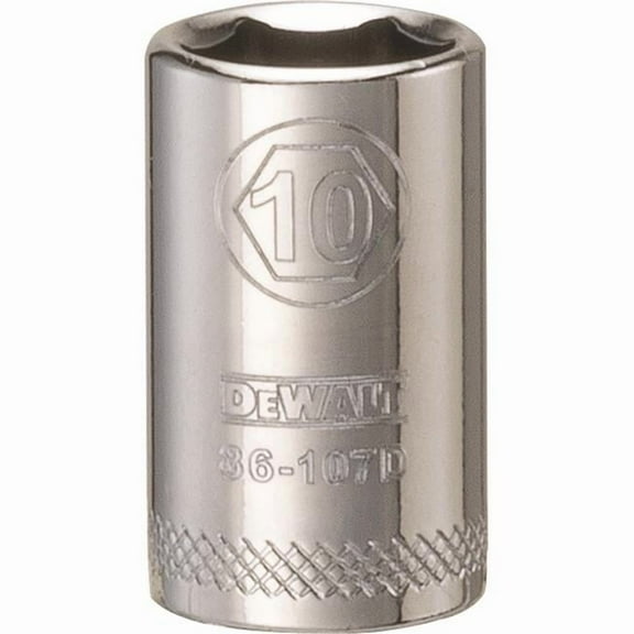 Stanley Tools 227527 10mm 6 Point Socket - 0.25 in. Drive