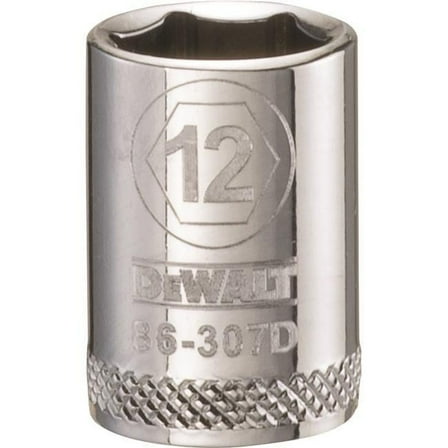 Stanley Tools 227738 12mm 6 Point Socket - 0.37 in. Drive