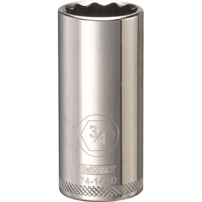 Stanley Tools 227753 0.75 in. Deep Socket - 0.37 in. Drive
