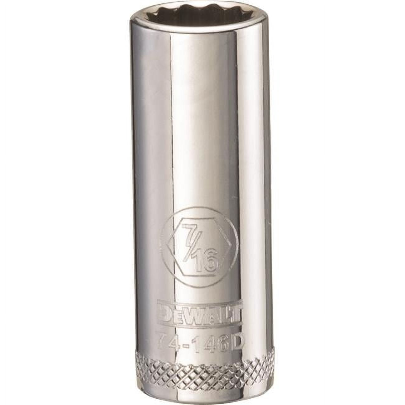 Stanley Tools 227756 0.43 in. Deep Socket - 0.37 in. Drive