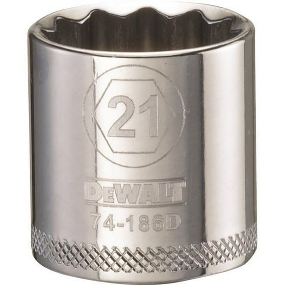 Stanley Tools 227758 21mm 12 Point Socket - 0.37 in. Drive