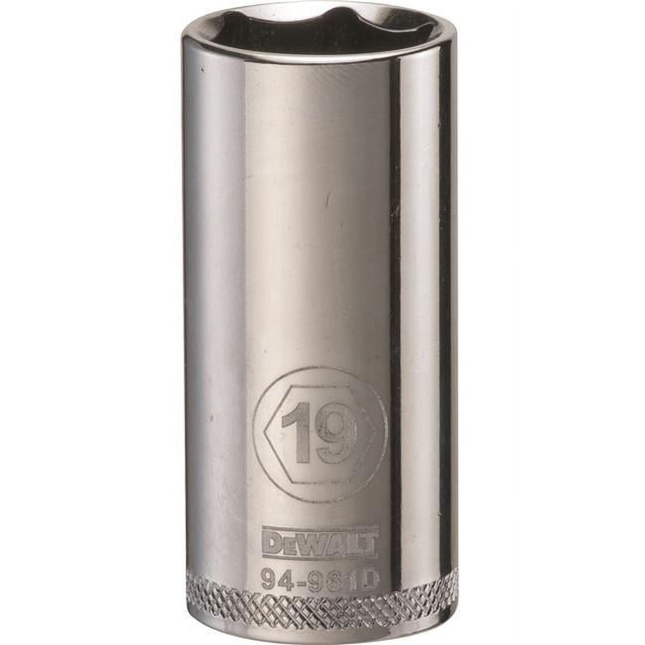 Stanley Tools 227861 19mm Deep Socket - 0.37 in. Drive