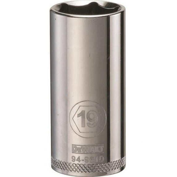 Stanley Tools 227861 19mm Deep Socket - 0.37 in. Drive