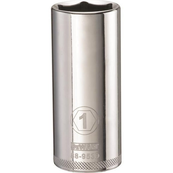 Stanley Tools 227869 1 in. Deep Socket - 0.5 in. Drive