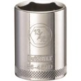 thumbnail image 1 of Stanley Tools 227886 0.81 in. 6 Point Socket - 0.5 in. Drive, 1 of 1