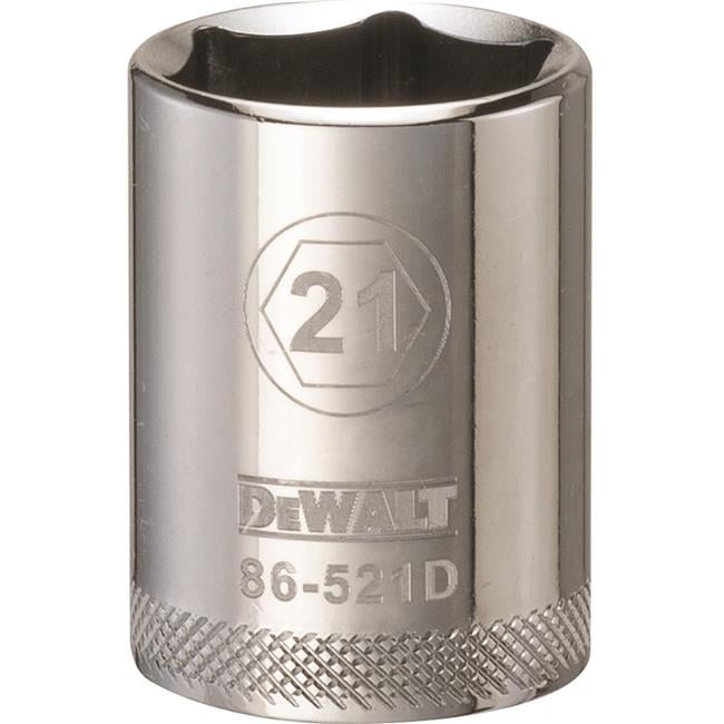 Stanley Tools 227903 21mm 6 Point Socket - 0.5 in. Drive