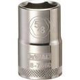 thumbnail image 1 of Stanley Tools 227907 0.62 in. 6 Point Socket - 0.5 in. Drive, 1 of 1