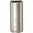 thumbnail image 1 of Stanley Tools 227917 17mm Deep Socket - 0.37 in. Drive, 1 of 1