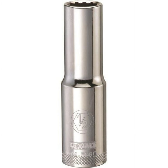 Stanley Tools 227943 0.5 in. Deep Socket - 0.5 in. Drive