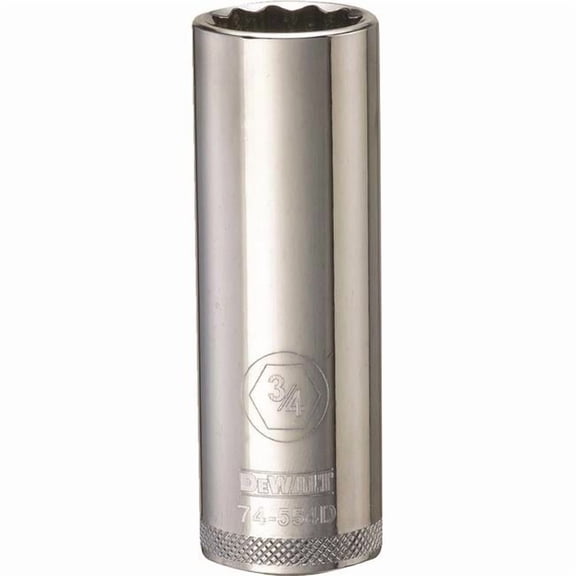 STANLEY CONSUMER TOOLS 1/2"DR 3/4" Deep Socket DWMT74554OSP