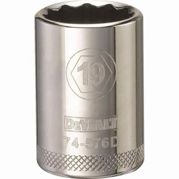 Stanley Tools 227960 19mm 12 Point Socket - 0.5 in. Drive