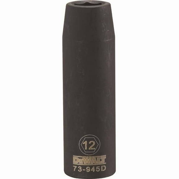 Stanley Tools 228349 12mm Impact Socket - 0.5 in. Drive
