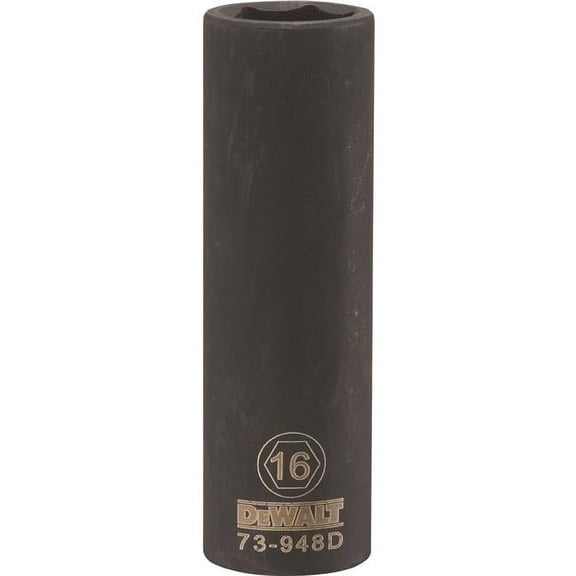 Stanley Tools 228350 16mm Impact Socket - 0.5 in. Drive