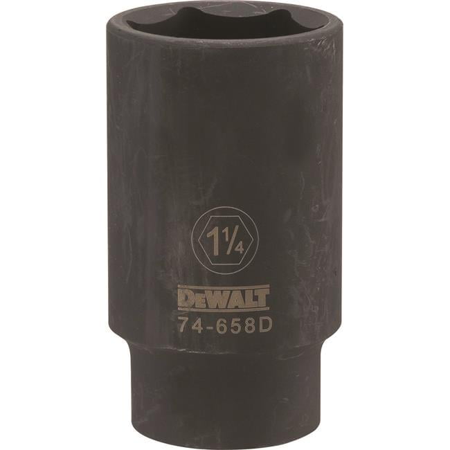 Stanley Tools 228382 1.25 in. Impact Socket - 0.5 in. Drive