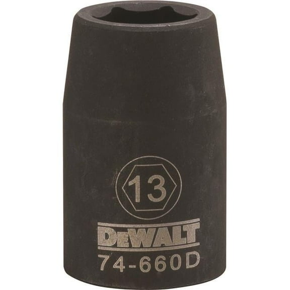 Stanley Tools 233321 13mm Impact Socket - 0.5 in. Drive