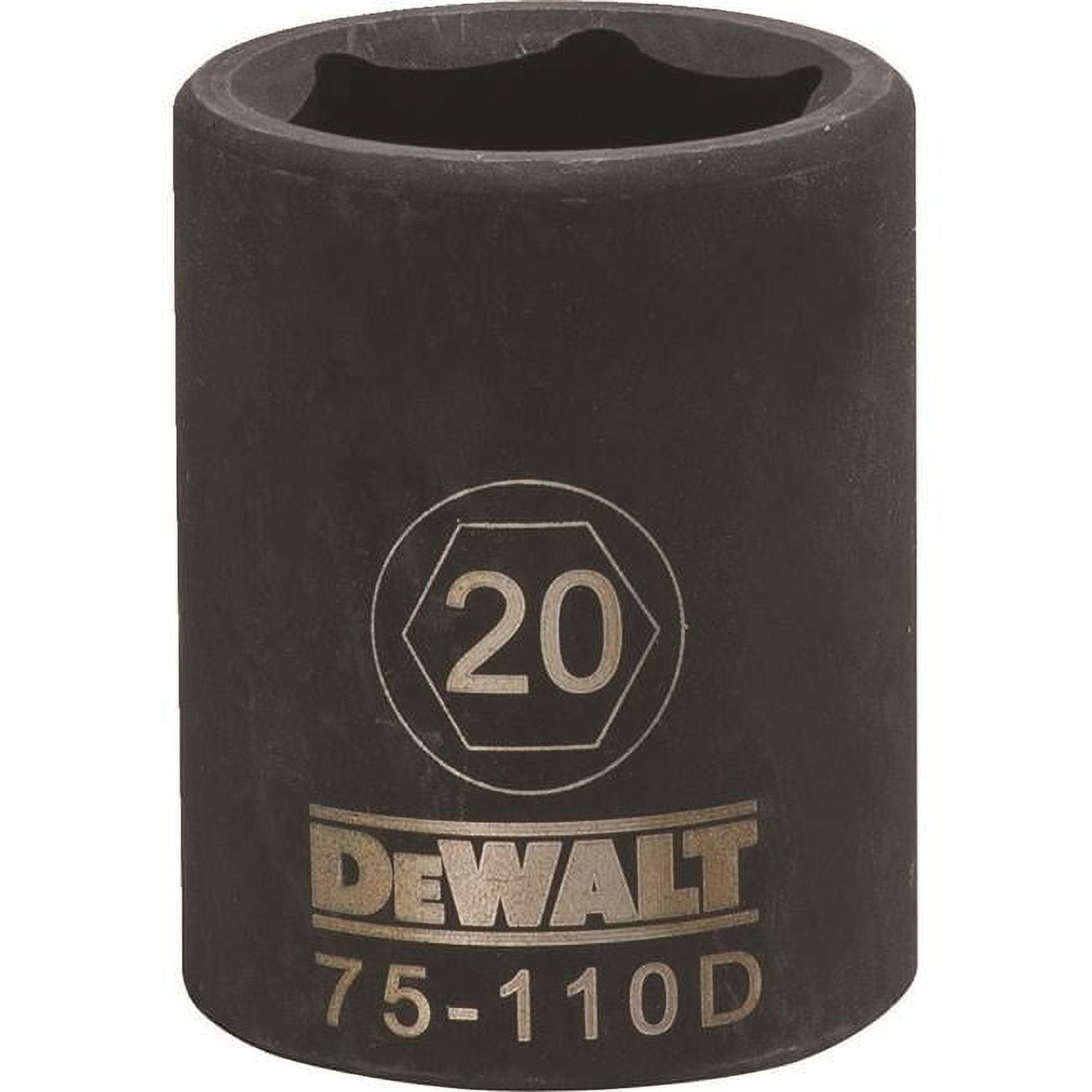Stanley Tools 233328 20mm Impact Socket - 0.5 in. Drive