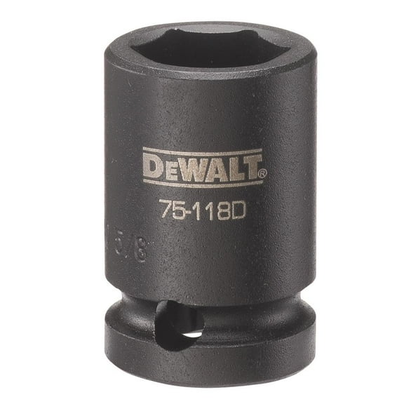 Stanley Tools 233332 0.62 in. Impact Socket - 0.5 in. Drive