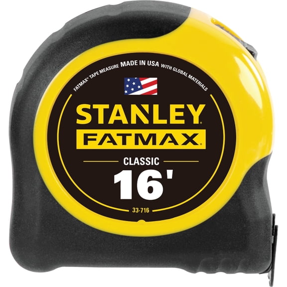 Stanley Tools 33-716 16ft. Fat Max Tape Rule