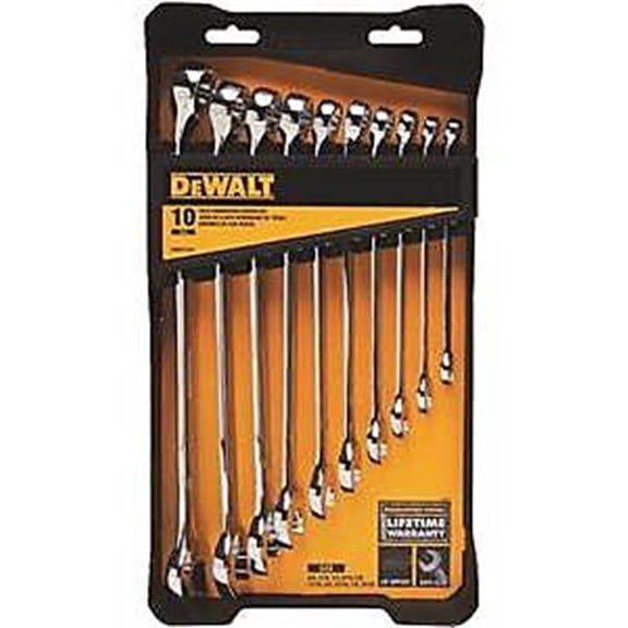 Stanley Tools 7514425 DWMT72167 SAE Combination Wrench Set, 10 Piece