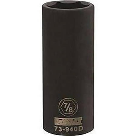 Stanley Tools 7515224 DWMT73940OSP Impact 0.5 Drive 6 Point Socket, 0.875 in.