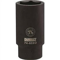 Stanley Tools 7516669 DWMT74659OSP Impact 0.5 Drive Socket, 1.125 in.