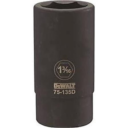 Stanley Tools 7517030 DWMT75135OSP Impact 0.75 Drive Socket, 1.187