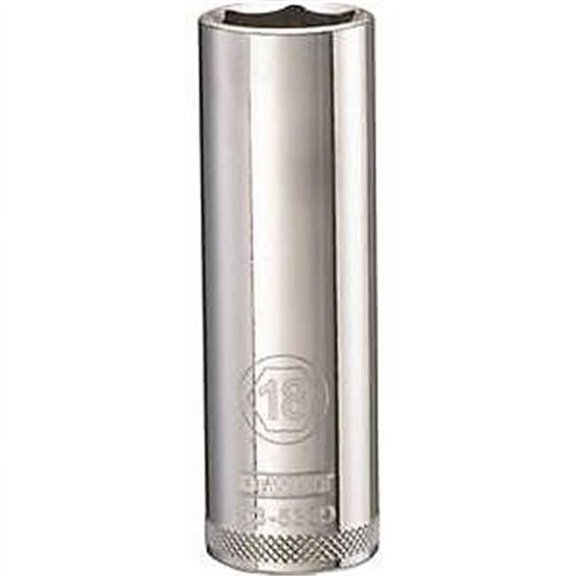 Stanley Tools 7520448 DWMT93533OSP 0.5 Drive 6 Point Socket, 18 mm