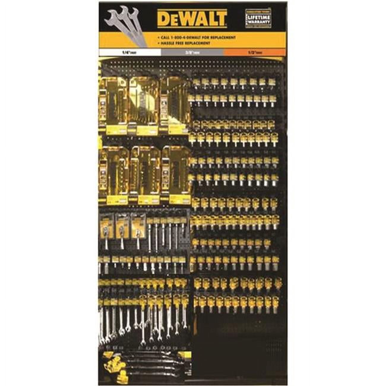 Stanley Tools 7520695 0.5 in. DWMT74214 Drive 6 Point Socket Set Impact ...
