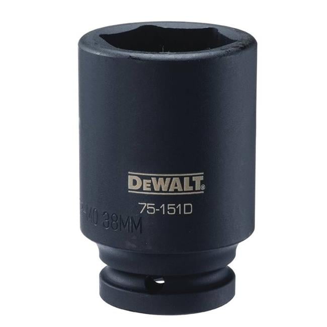 Stanley Tools 7522600 Socket 0.75 in. Drive 38mm Impact Deep