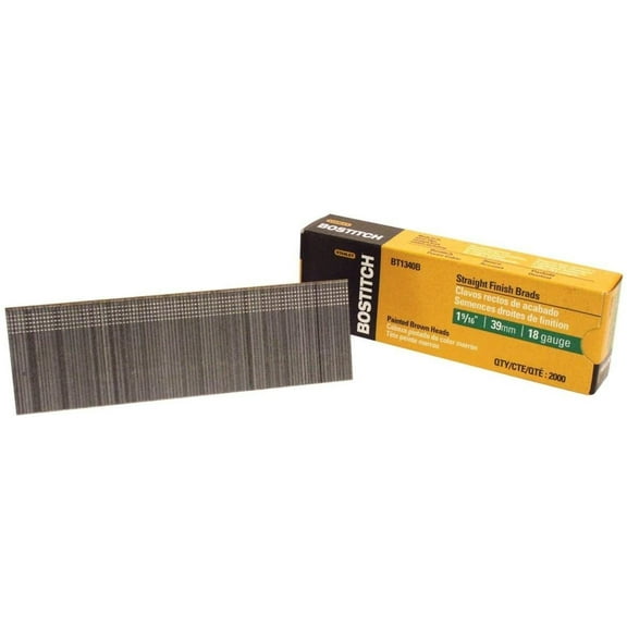 Stanley Tools BT1340B 24 6 Pack 1-9/16in. 18 Gauge Brad Nail 2,000/Box