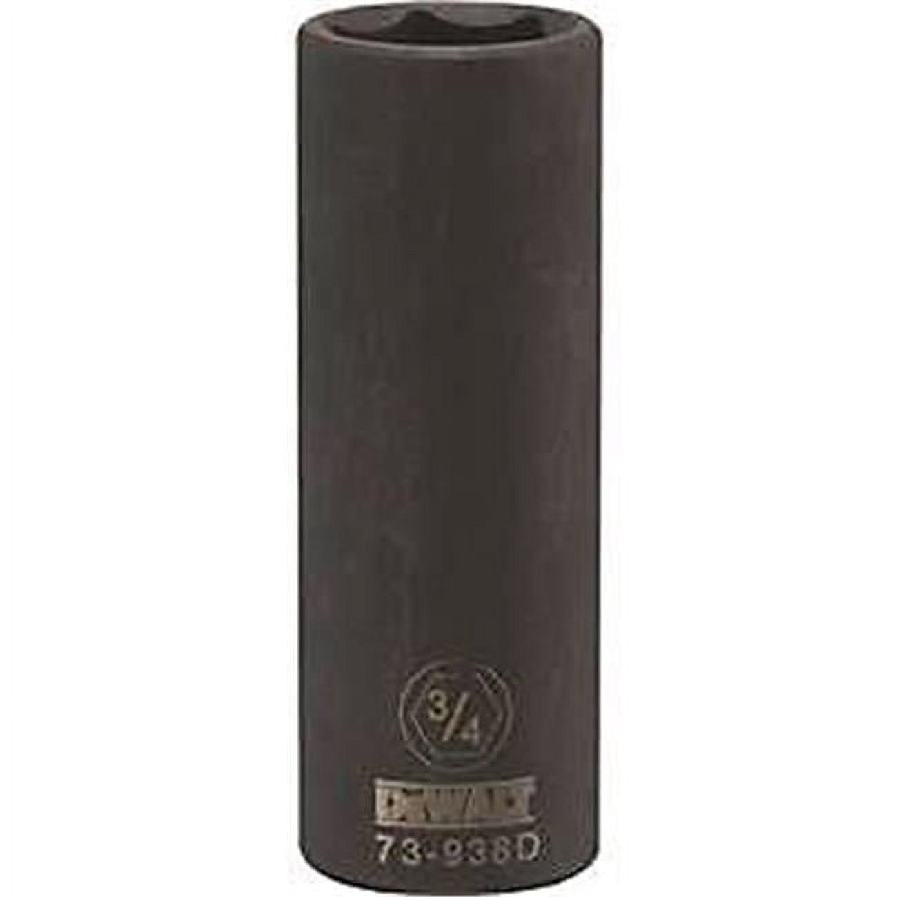Stanley Tools  DWMT73938OSP Impact 0.5 Drive 6 Point Socket, 0.75 in.