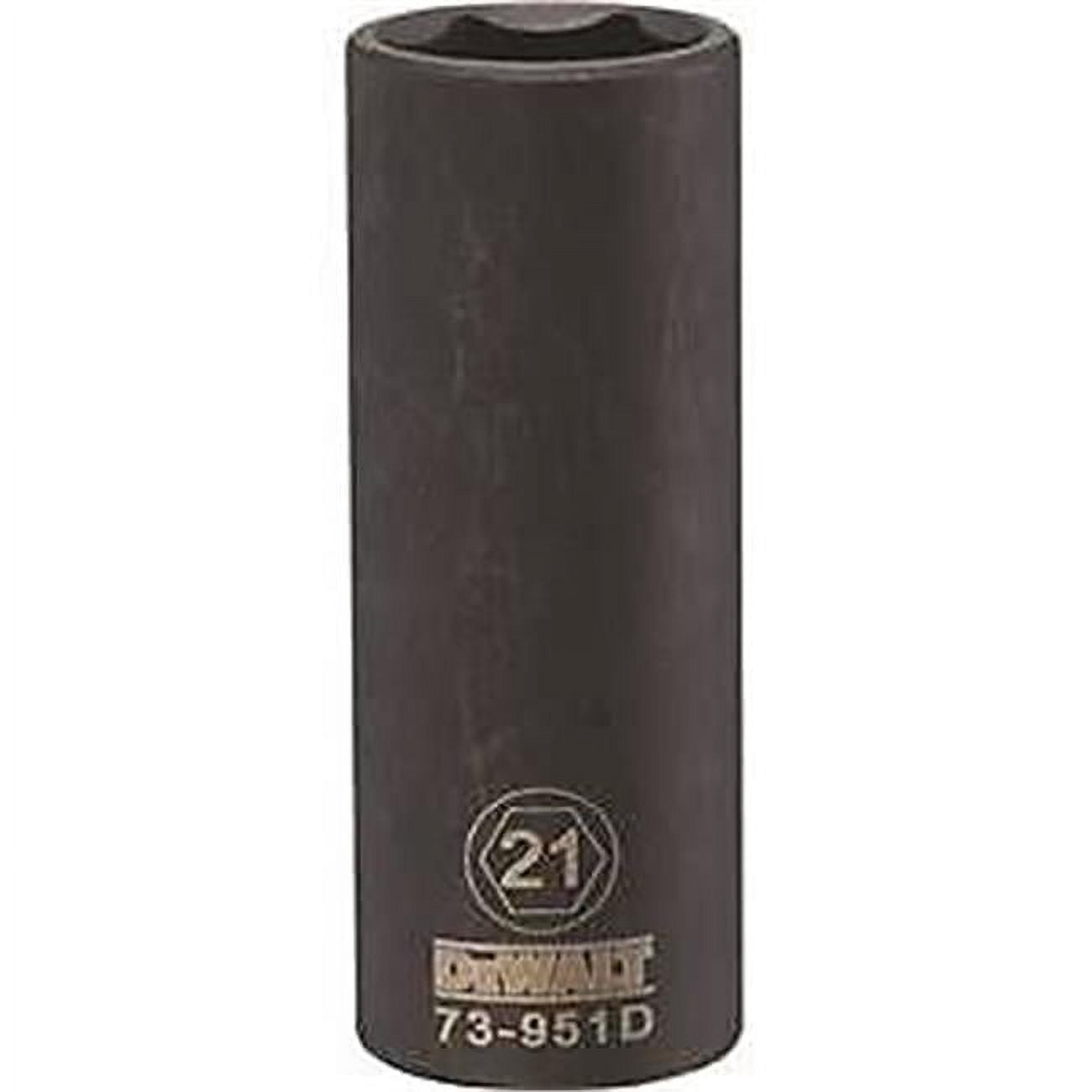 Stanley Tools  DWMT73951OSP Impact 0.5 Drive 6 Point Socket, 21 mm