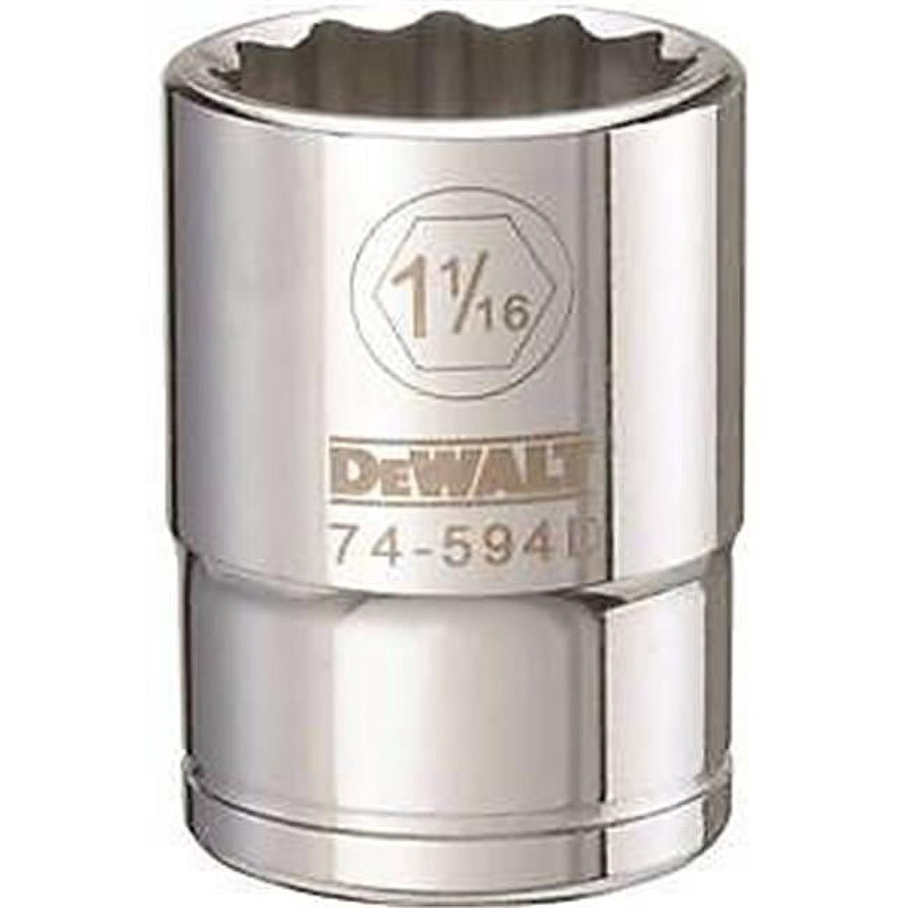 Stanley Tools  DWMT74594OSP 0.75 Drive 12 Point Socket - 1.062 in.