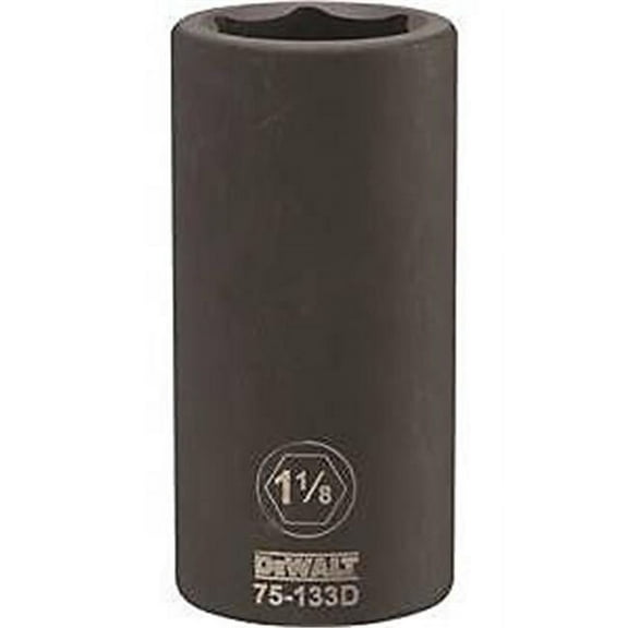 Stanley Tools DWMT75133OSP Impact 0.75 Drive Socket, 1.125