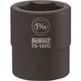 thumbnail image 1 of Stanley Tools  DWMT75160OSP Impact 0.75 Drive Socket 1.187 - Black - 3/4 Inch Drive Size, 1 of 1