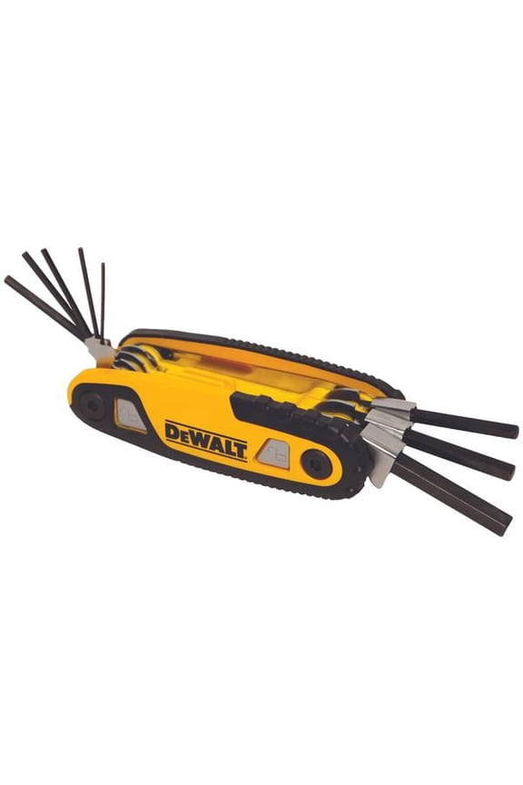 Folding Locking Hex Key Set SAE DWHT70262M - Folding Hex Key - Wrench