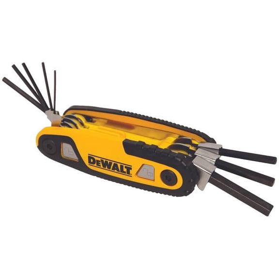 DEWALT Folding Locking Hex Key Set SAE DWHT70262M - Folding Hex Key - Wrench