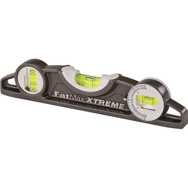 Stanley Tools Fatmax Xtreme 43-609 Magnetic Torpedo Level, 0.0005