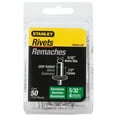 thumbnail image 1 of Stanley Tools PAA58-5B Aluminum Rivet 5/32"x1/2", 1 of 2