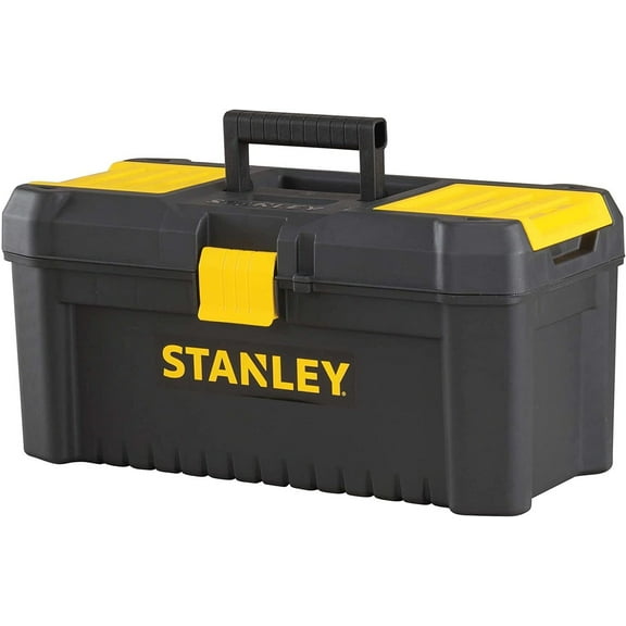 Stanley Tools and Consumer Storage STST16331 Stanley Essential Toolbox, 16", Black/Yellow