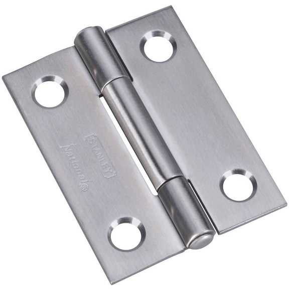 Stanley Utility Hinge, Stainless Steel, 2"