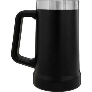 CHAMAIR Beer Mug Creative Heat Insulated Cup Durable Stainless