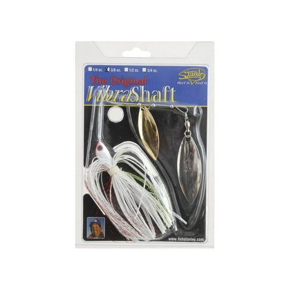 Stanley VibraShaft 3/8oz. Spinnerbait - White