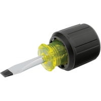 Stanley Vinyl Grip Slotted Screwdriver - Pack of 4