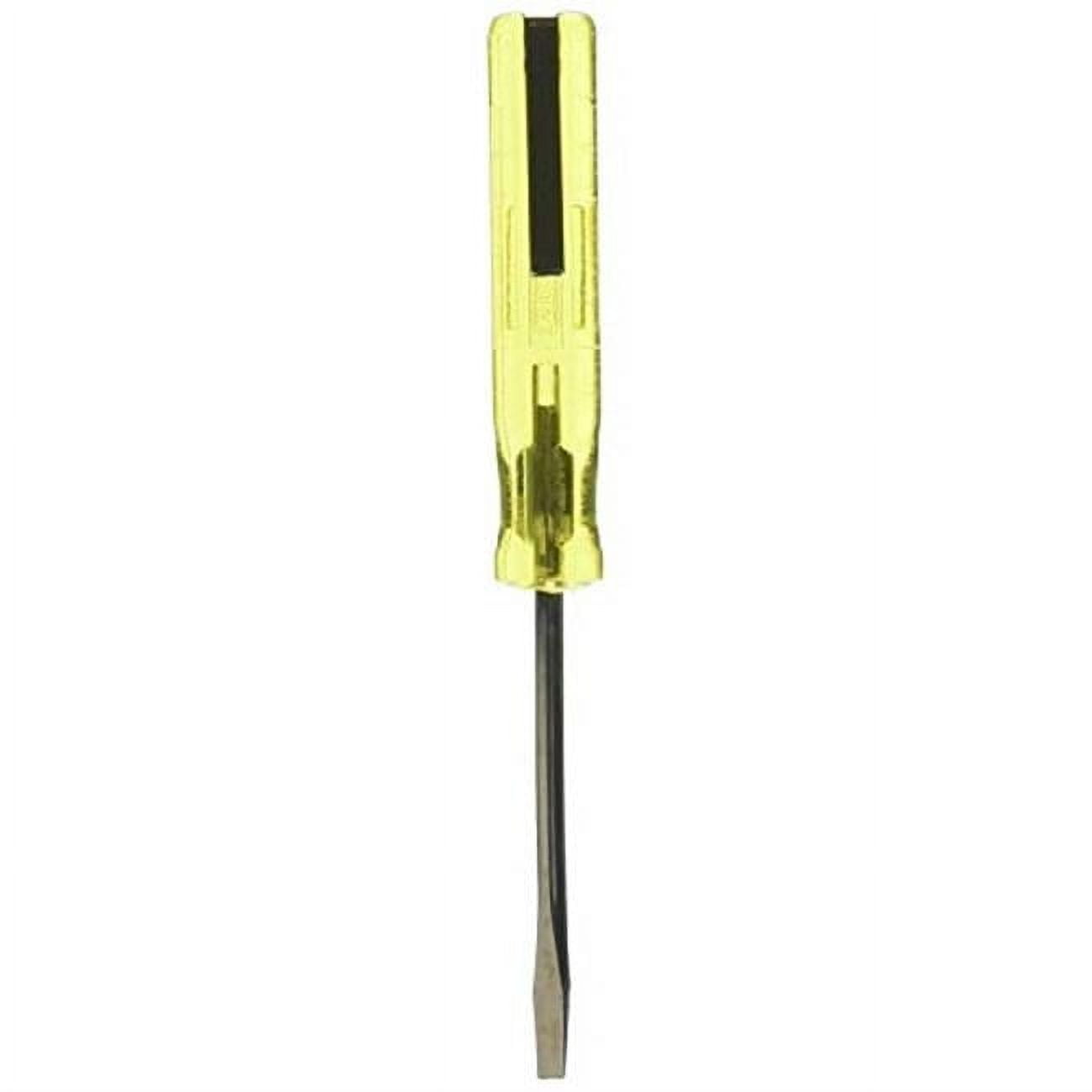 Stanley Works Tools 66-101-A Slotted Pocket Screwdriver - 0.125 x