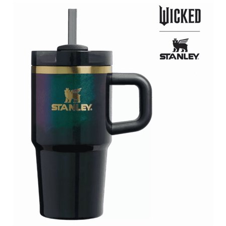 Stanley x Wicked 20 oz Stainless Steel H2.0 Flowstate Quencher Tumbler - Elphaba for Good!