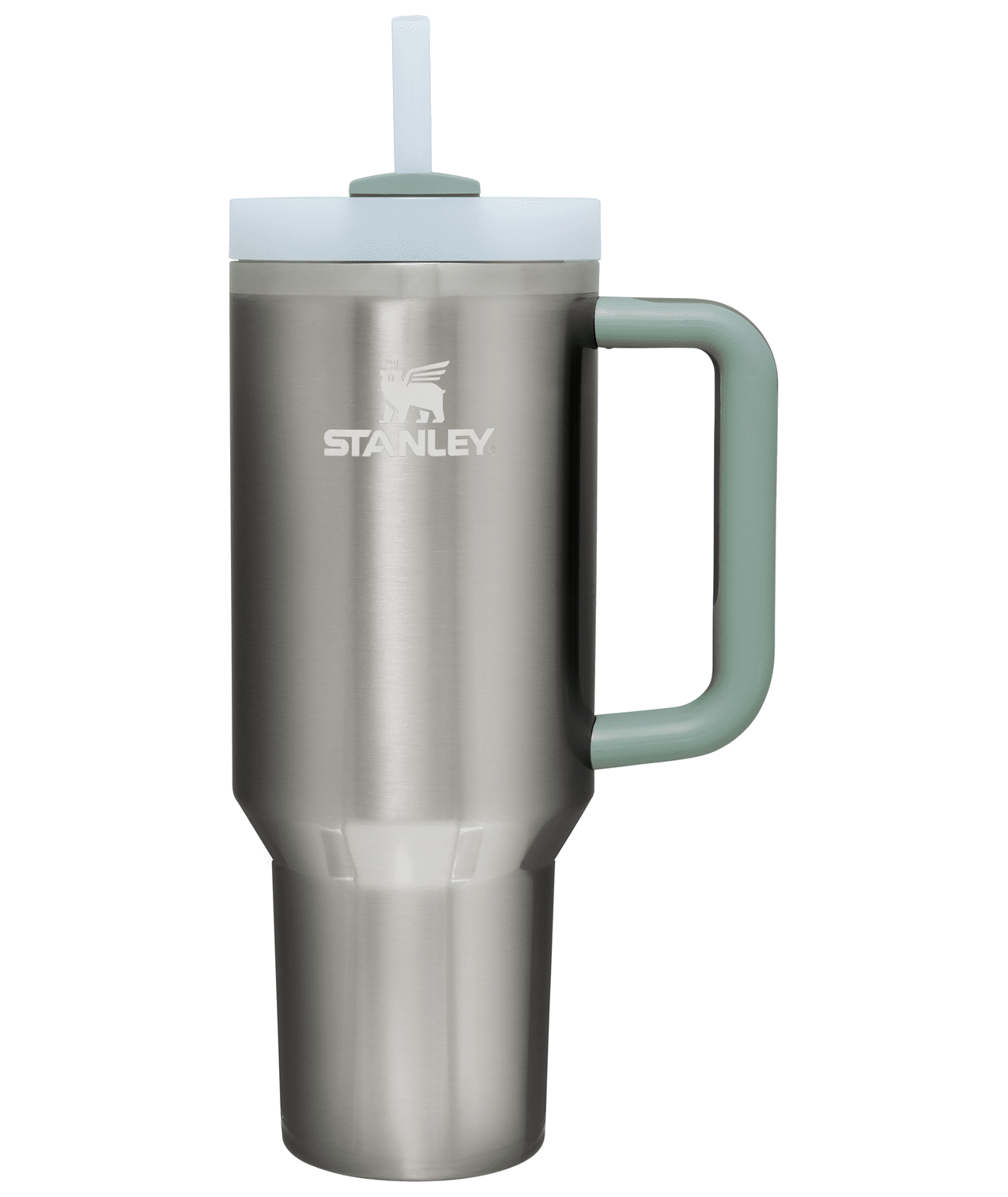 Stanley 40oz Stainless Steel H2.0 Flowstate Quencher Tumbler Color: Cream 2  cups available 🖤 Price $45.00 ❗️Note: Please don't send…