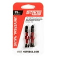 thumbnail image 1 of Stan's NoTubes Alloy Tubeless Valve Stem - Pair 35mm rED, 1 of 8
