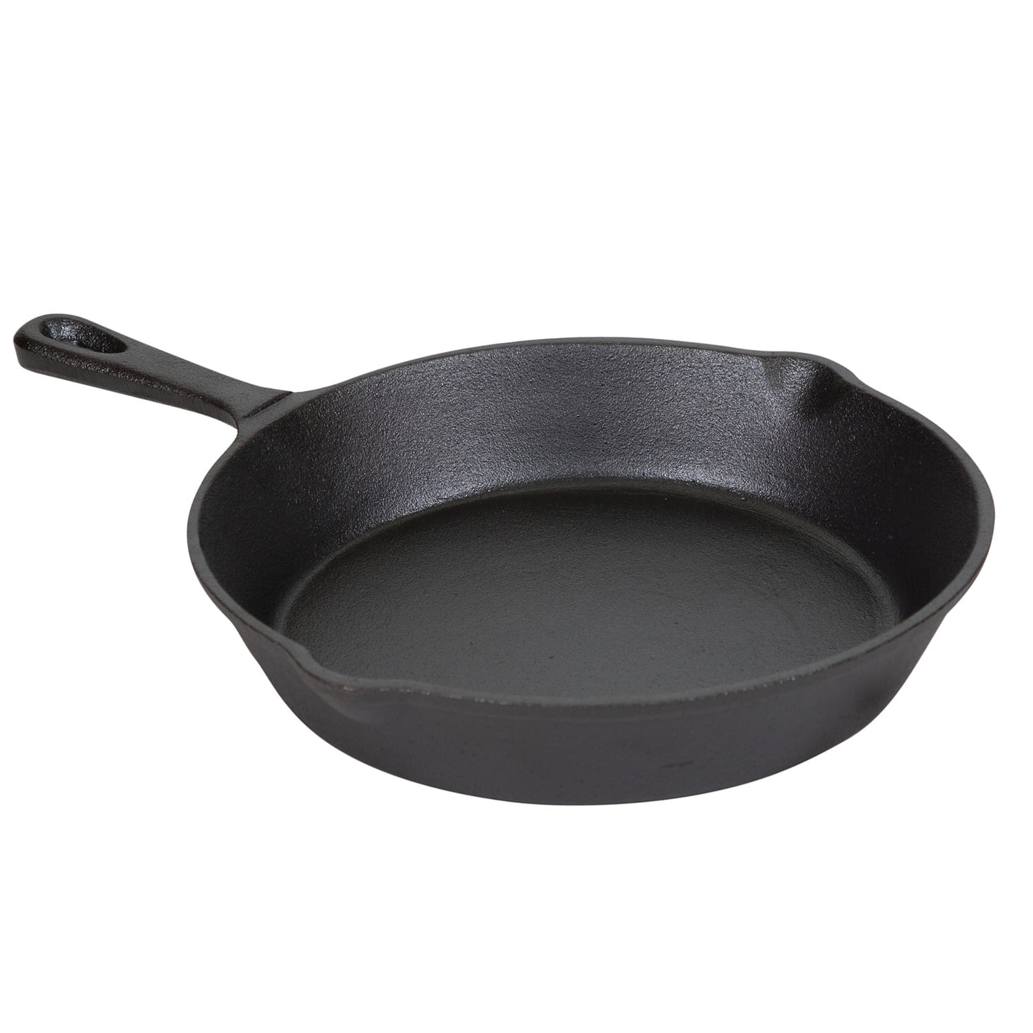 Stansport 16067 Pre-Seasoned Cast Iron Fry Pan, Easy to Clean Surface