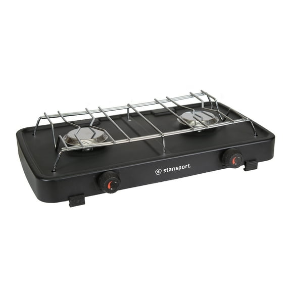 Stansport 2-Burner Regulated Propane Camp Stove
